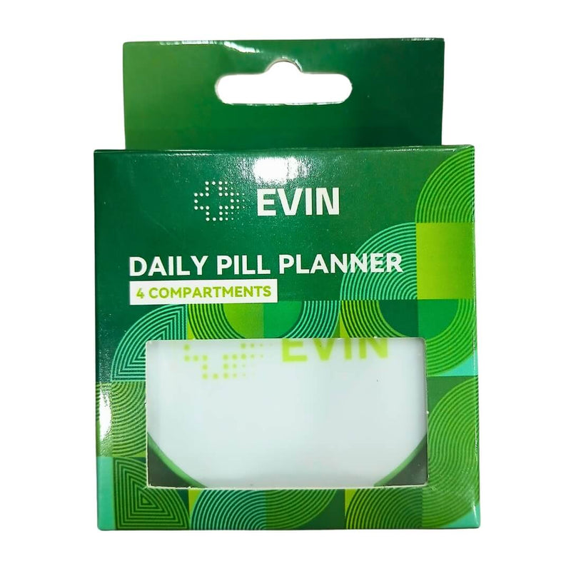 Daily Pill Planner 4 Compartments | EVIN