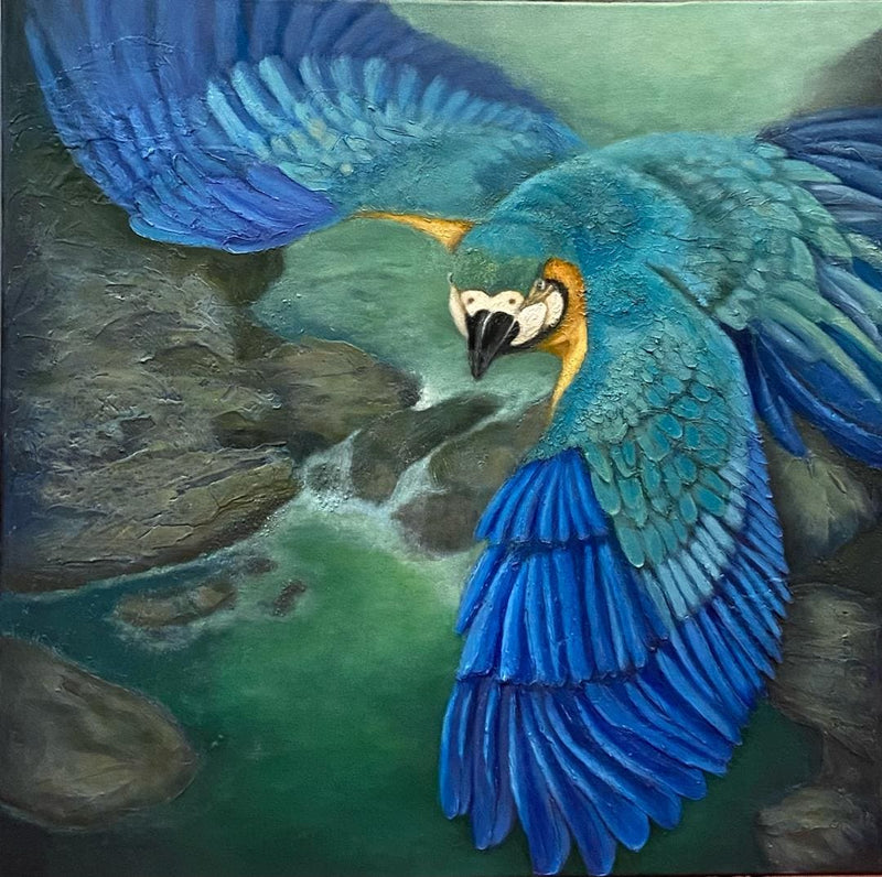 Acrylic paintings by Dr Rani