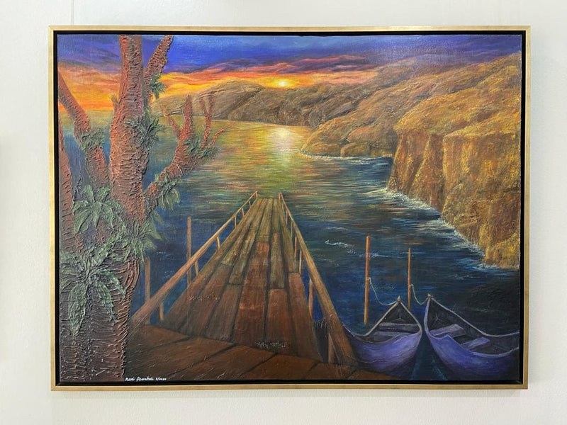 Acrylic paintings by Dr Rani