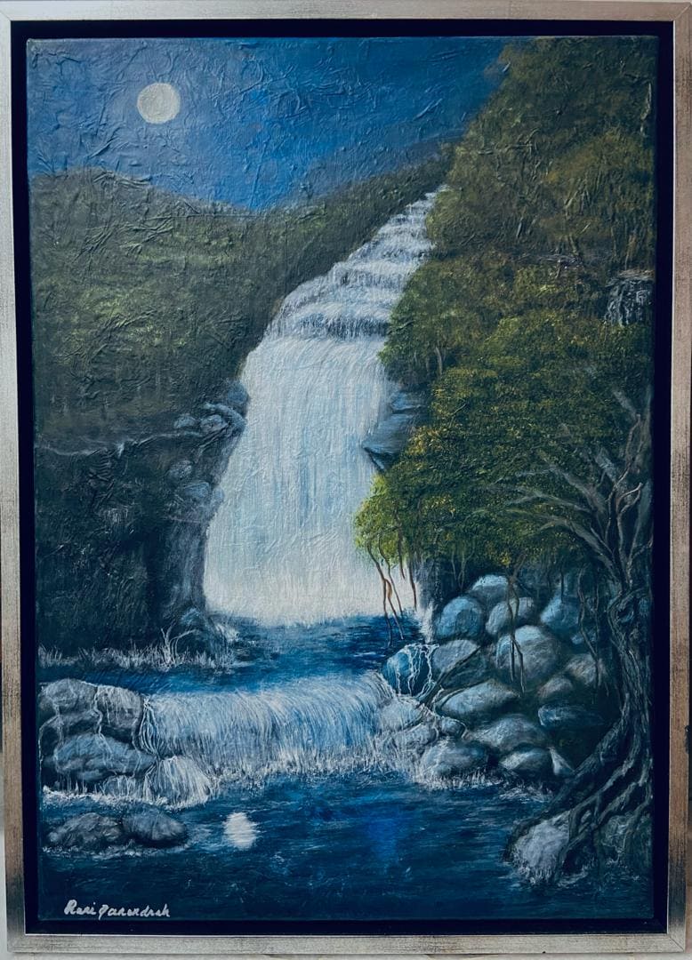 Acrylic paintings by Dr Rani