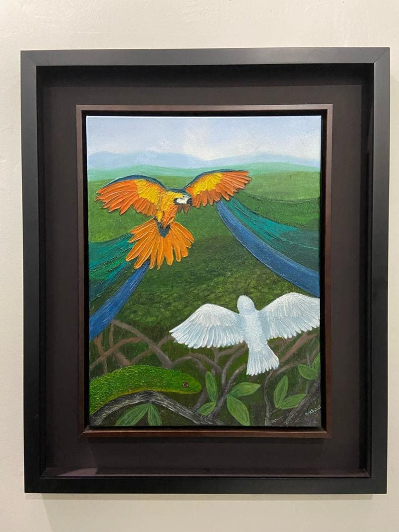 Acrylic paintings by Dr Rani