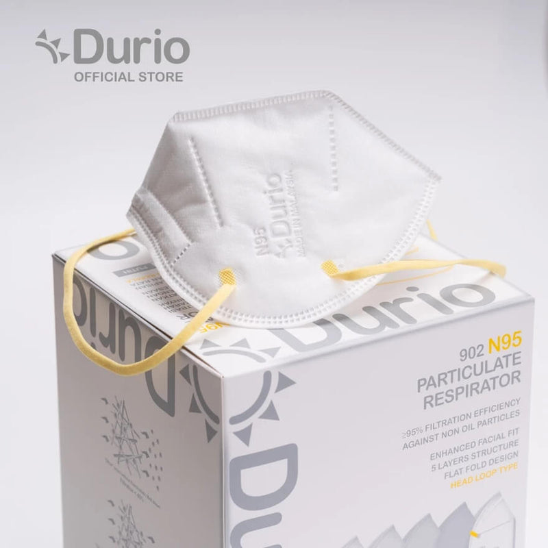 Durio 902 N95 Particulate Respirator - (40 Pcs)