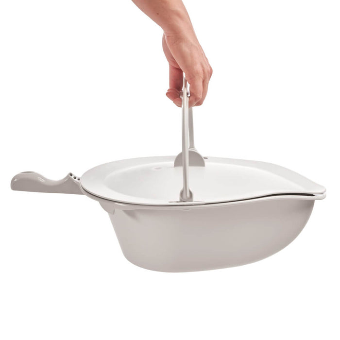 Mobile Pan and lid with handle | Etac Clean