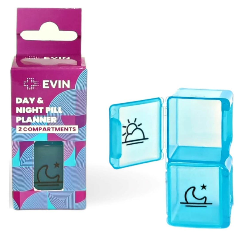Day & Night Pill Box 2 Compartments | EVIN