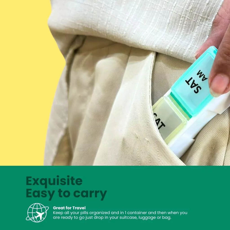 Detachable Pill Planner 14 Compartments | EVIN