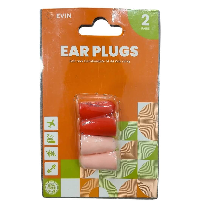 Ear Plugs 2 Pairs | EVIN