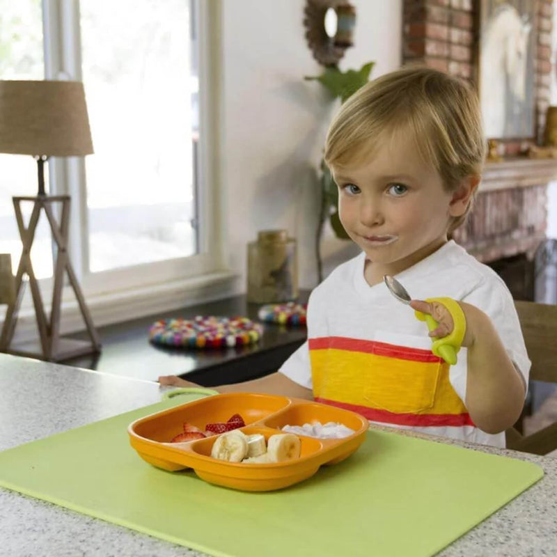 EazyHold Yellow Two Pack 4" - Universal Cuff, Silicone Adaptive Grip Aid