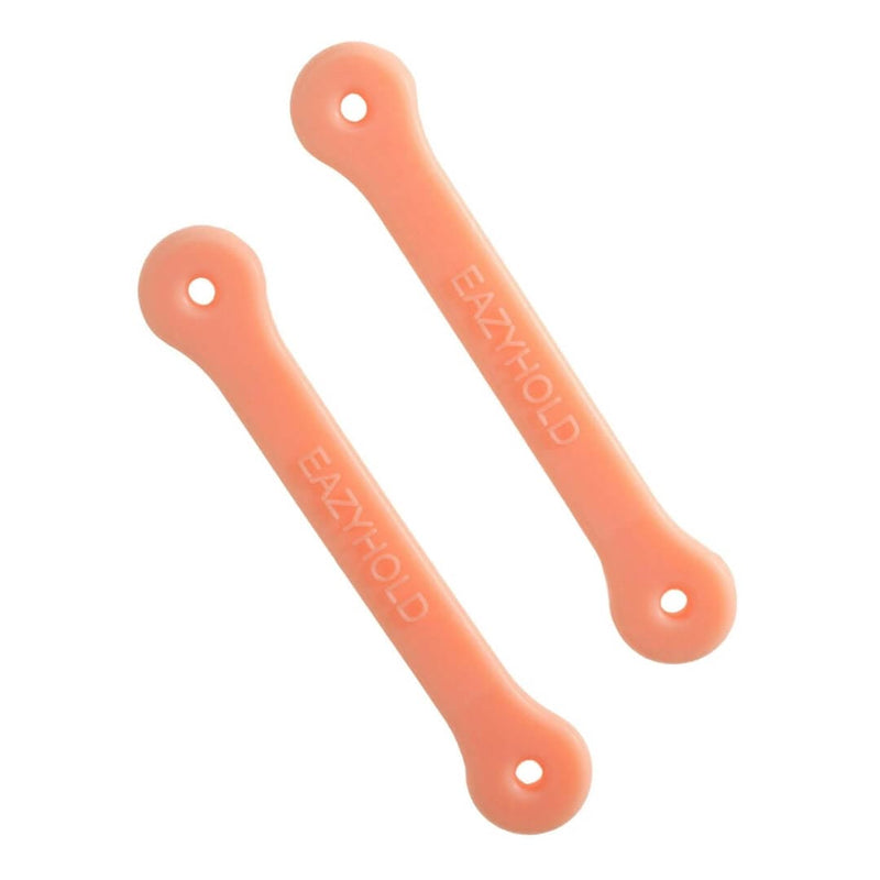 EazyHold Orange Two Pack 5" - Universal Cuff, Silicone Adaptive Grip Aid