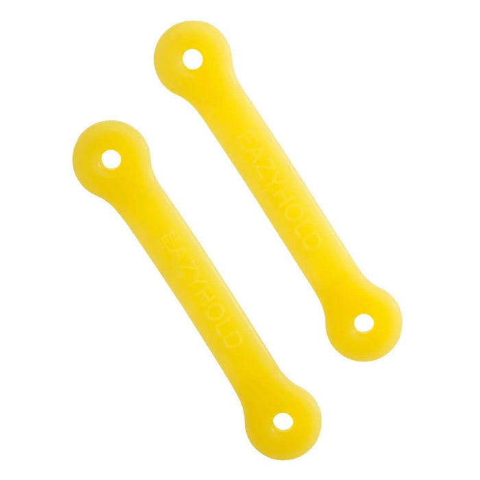 EazyHold Yellow Two Pack 4" - Universal Cuff, Silicone Adaptive Grip Aid