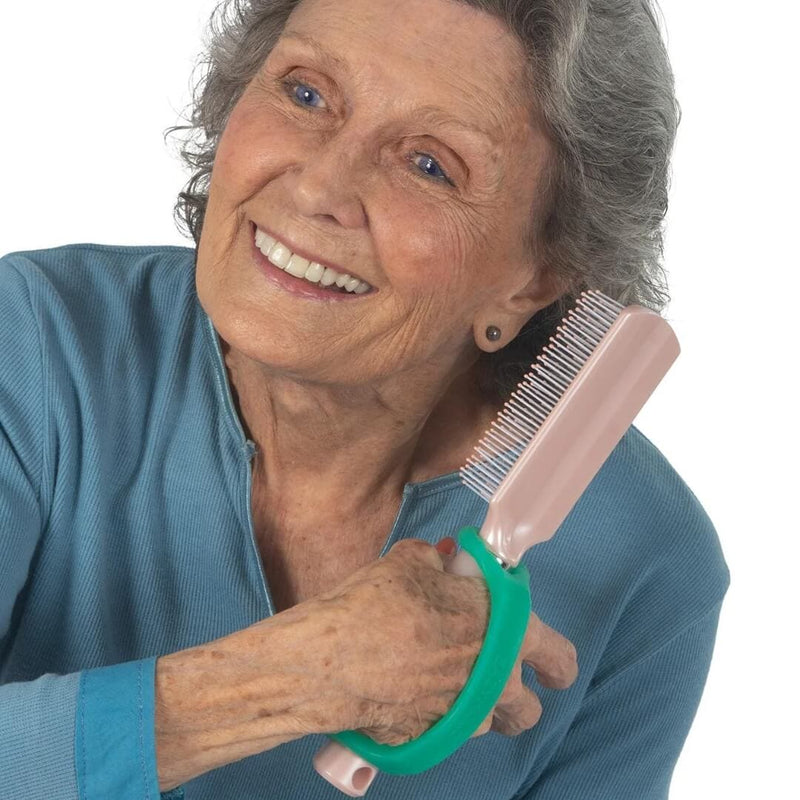 EazyHold 硅胶自适应辅助器具，适用于手部活动受限、脑瘫、中风的人士（青少年至成人 5 件装）