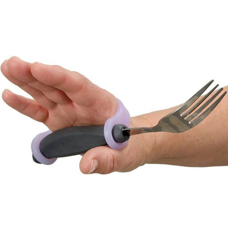 EazyHold 硅胶自适应辅助器具，适用于手部活动受限、脑瘫、中风的人士（青少年至成人 5 件装）