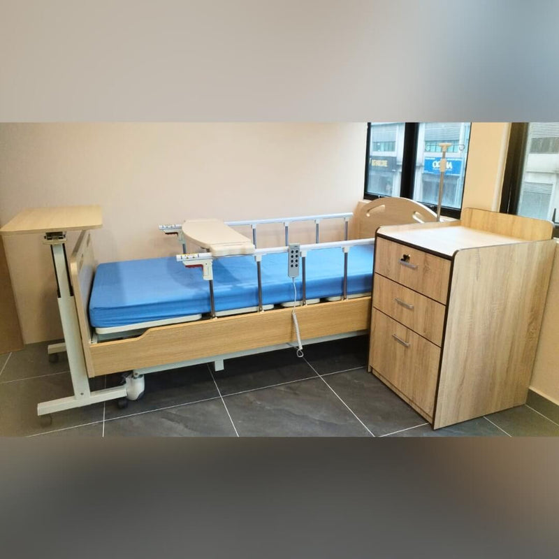 Electric Wooden 3 Functions Bed KS-828 | AIM Healthcare