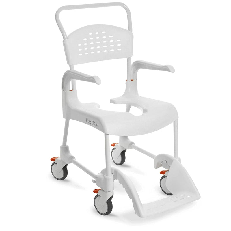 Shower Commode Chair Back Opening | Etac Clean