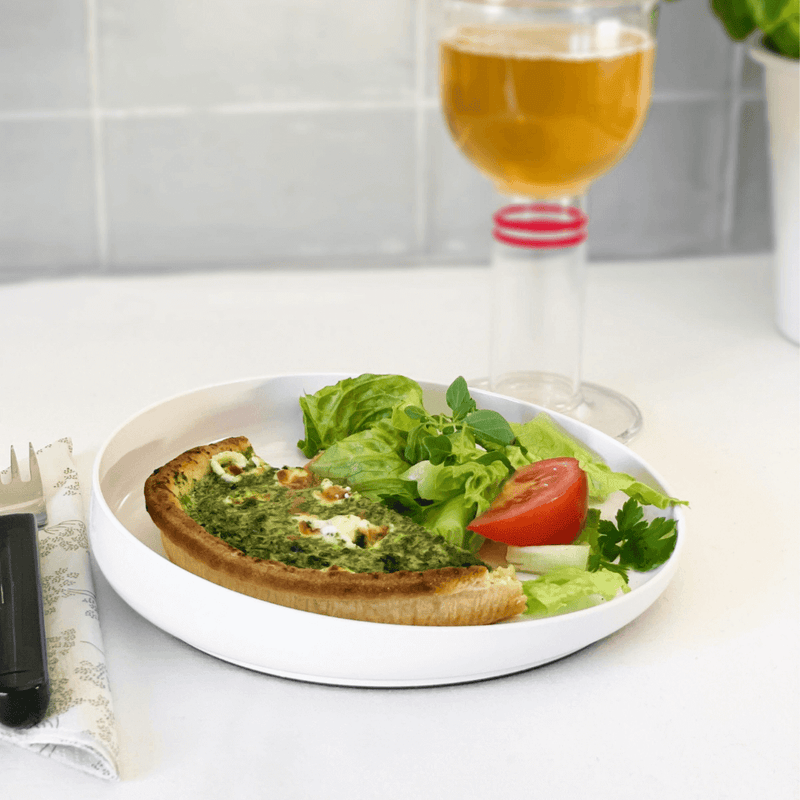 Etac Tasty plate with Push Against Edge