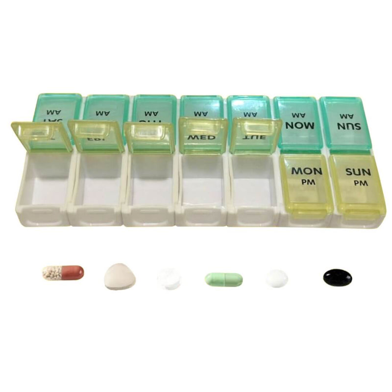 Detachable Pill Planner 14 Compartments | EVIN