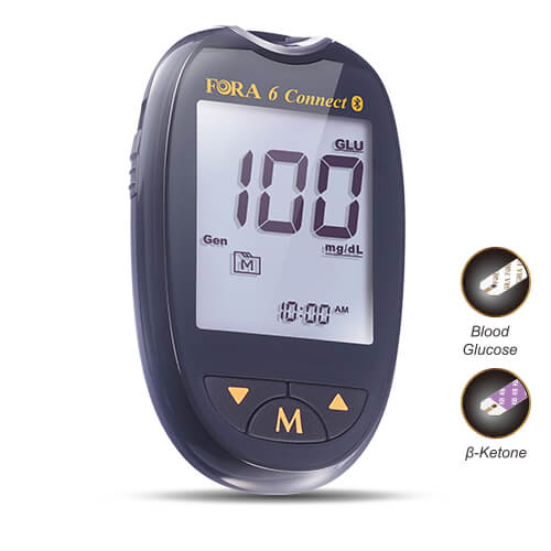 [Pre-order] FORA 6 CONNECT – Blood Glucose Monitoring Starter Pack