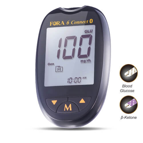 [Pre-order] FORA 6 CONNECT – Blood Glucose Monitoring Starter Pack