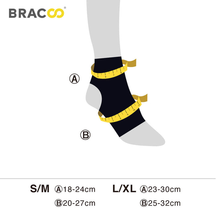 Ankle Fulcrum Pro Wrap Ergo Splint & Stabilizer FP31 | BRACOO