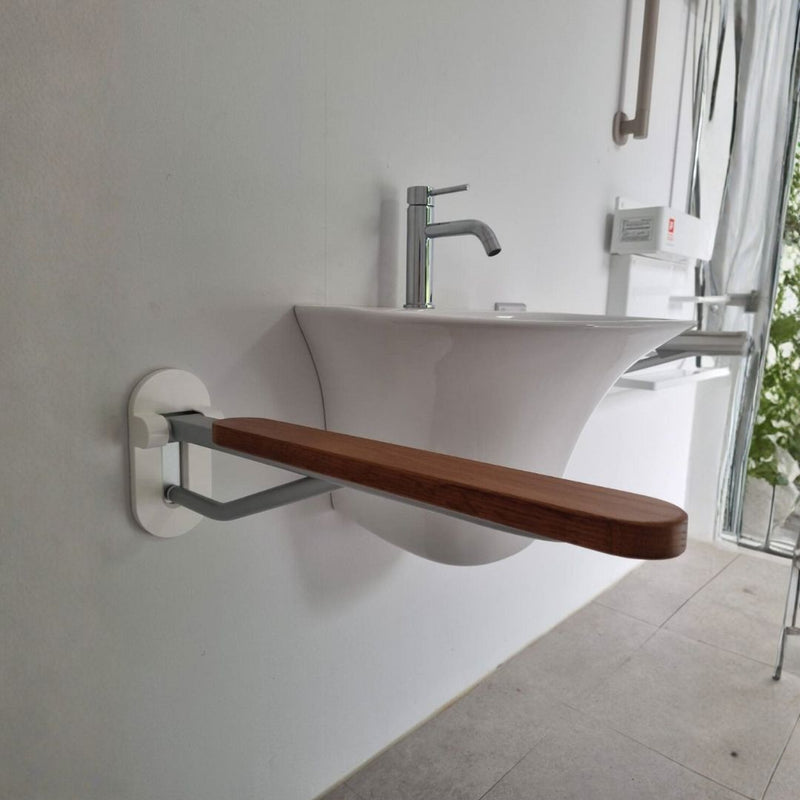 Flip up grab bar (Wood) | Cebien