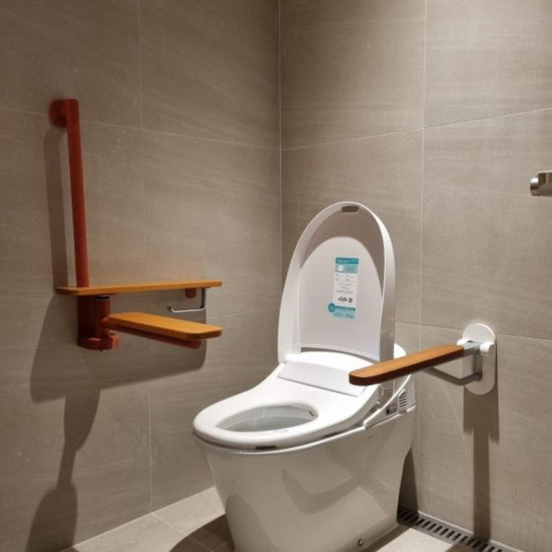 Flip up grab bar (Wood) | Cebien