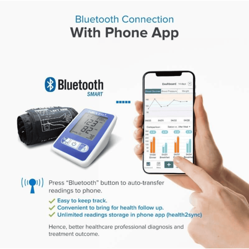 FORA P30 Plus Bluetooth Blood Pressure Monitor