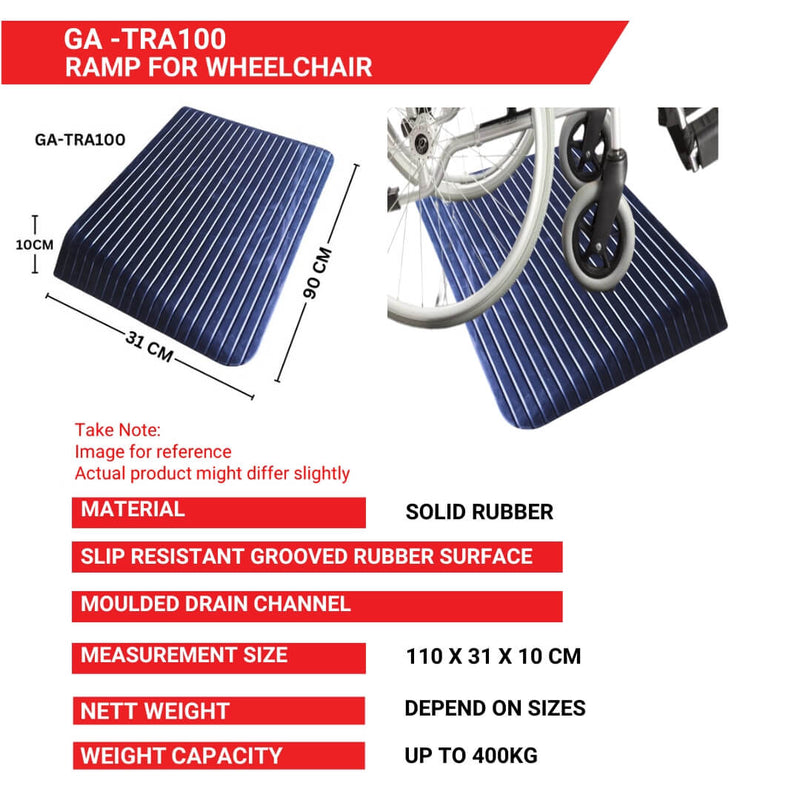 Techtrix 100 Ramp Program RAMP FOR WHEELCHAIR GA-TRA100 — iElder.Asia (Asian Integrated Medical ...