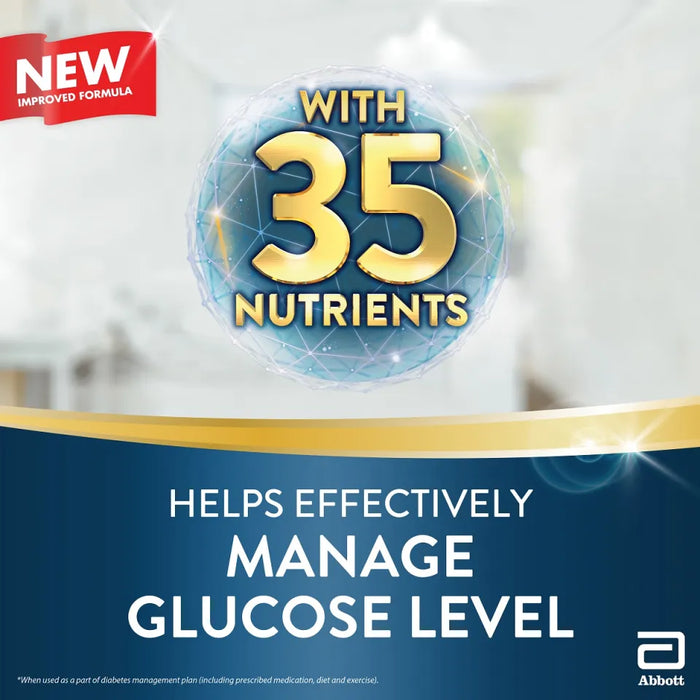 Glucerna Diabetes-Specific Formula - Vanilla (400g) (Bag-in-Box) + FREE 1 sachet | Abbott