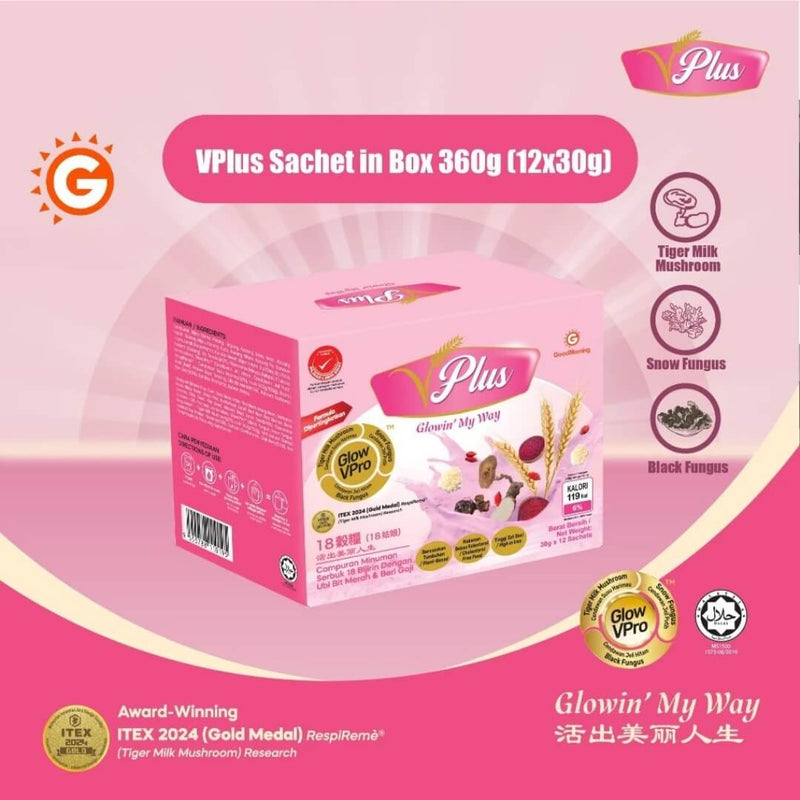 VPlus Sachet in Box 360g (12x30g) | GoodMorning