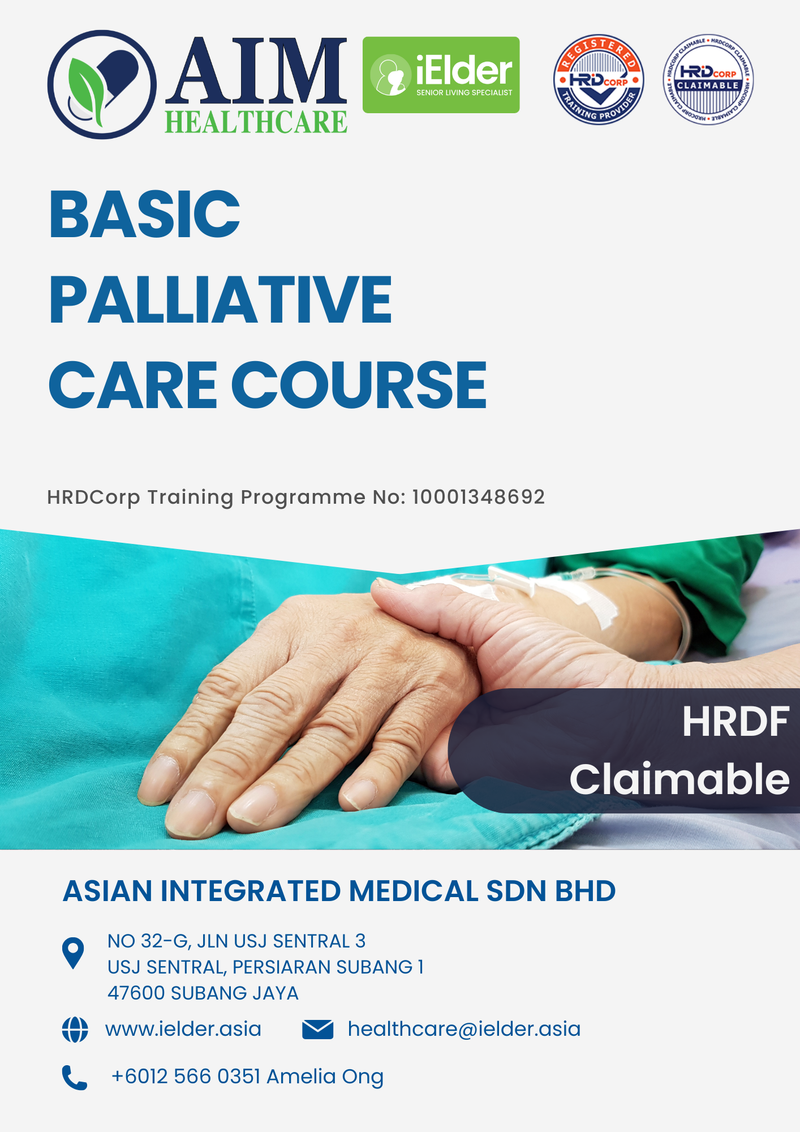 [HRD Corp Claimable] Basic Palliative Care Course (24-25 July 2025)