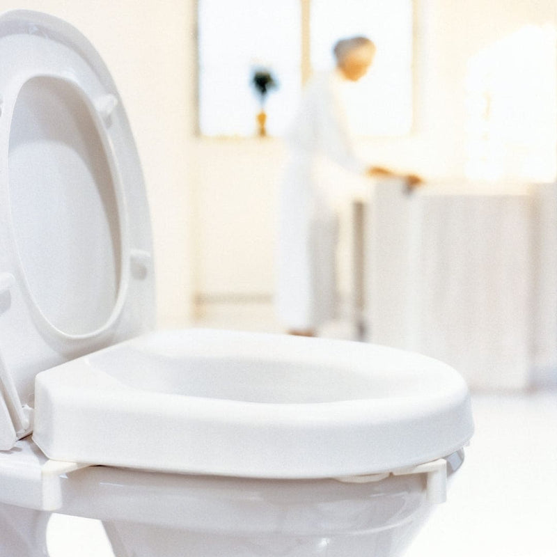 带盖马桶升高座白色 |埃塔克