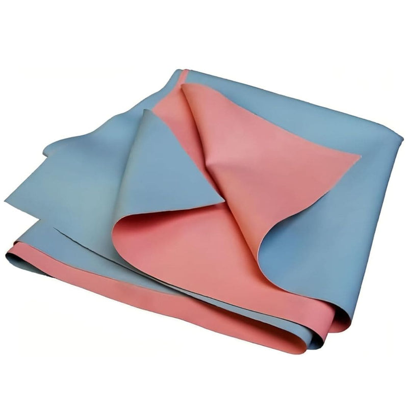 Ultrasoft Waterproof Incontinence Dry Rubber Bed Sheet Cover Underpad (Mackintosh)/ Sleeping Mattress Protector/Urine Non-Absorbent Reusable Crib Mat