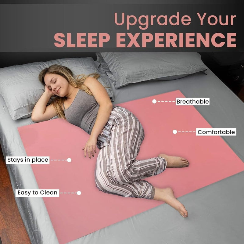 Ultrasoft Waterproof Incontinence Dry Rubber Bed Sheet Cover Underpad (Mackintosh)/ Sleeping Mattress Protector/Urine Non-Absorbent Reusable Crib Mat