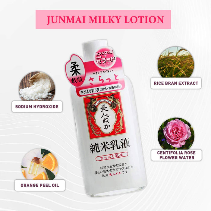 Light Milky Lotion (For Combination Skin) | JUNMAI