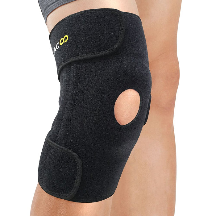 Knee Fulcrum Wrap Dual Splints Stabilizer with Fixation Pad KB30 | BRACOO