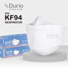 Durio (904) Kf94 4Ply Respirator (White) 40S