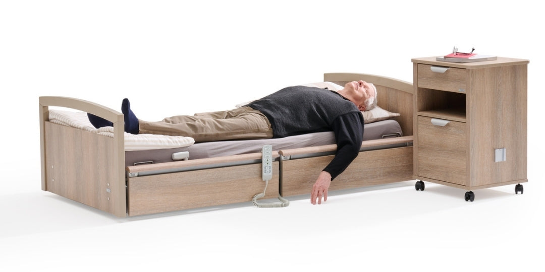 Low position 23 cm - Safe sleeping without limiting personal needs.