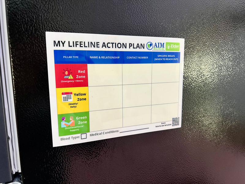 Senior Citizens’ Lifeline Plan Magnetic Plate