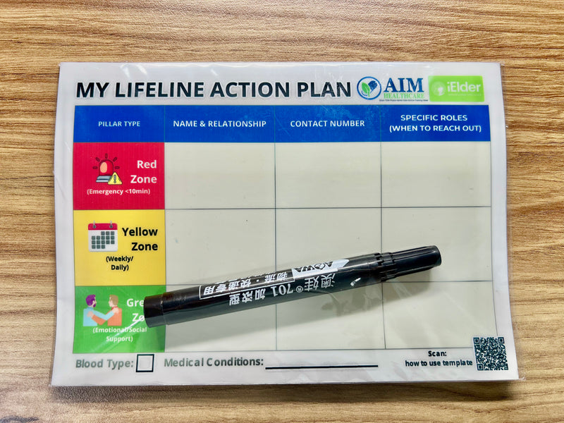 Senior Citizens’ Lifeline Plan Magnetic Plate