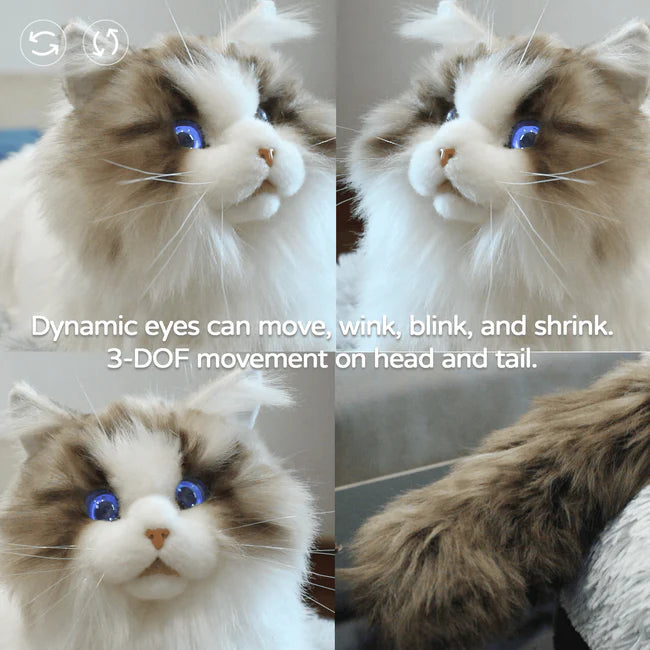 Interactive & Robotic Pet for Seniors | metaCat Ultimate Companion