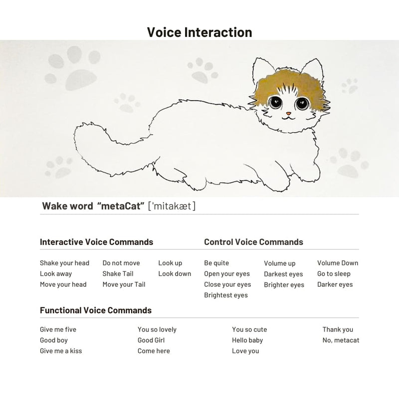 Interactive & Robotic Pet for Seniors | metaCat Ultimate Companion