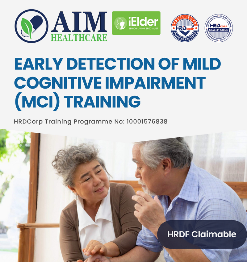 [HRD Corp Claimable] ACT4Health Early Detection of Mild Cognitive Impairment (MCI) training among Pharmacists
