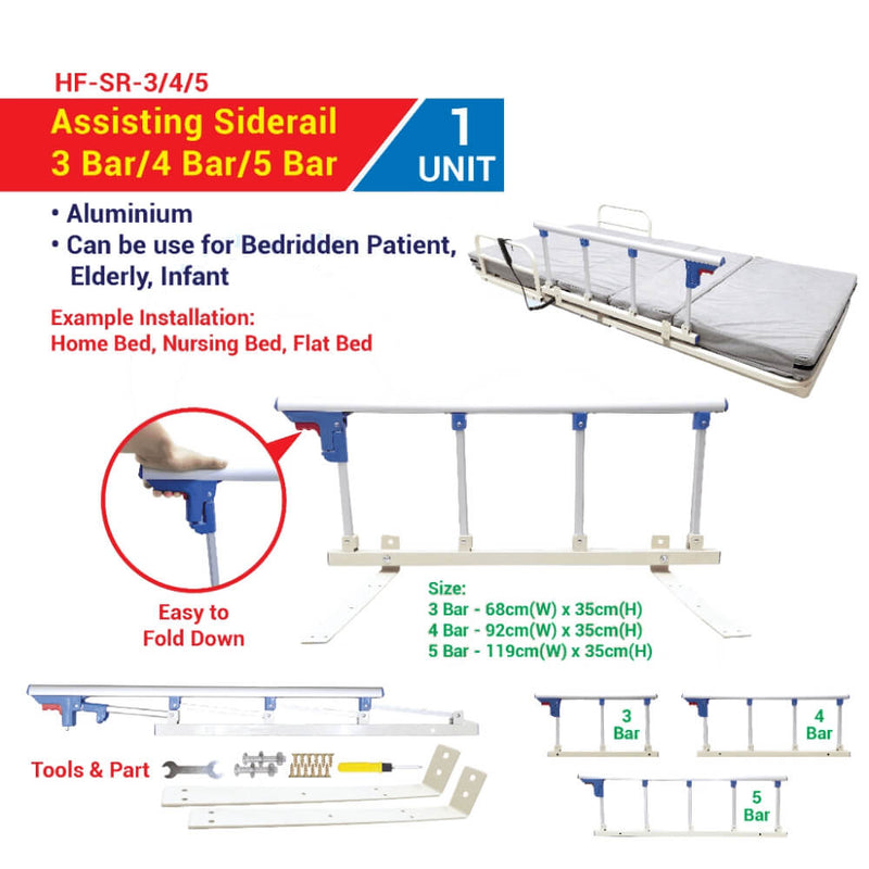 Hospital Bed Side Rail