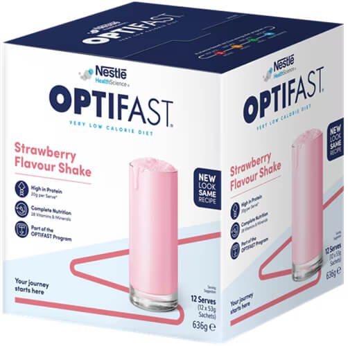 Optifast 奶昔（12 x 53 克）