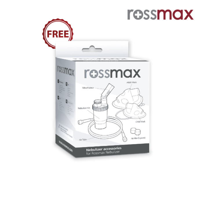 Mini Compact Piston Nebulizer NB60 (Kegunaan Rumah) | Rossmax