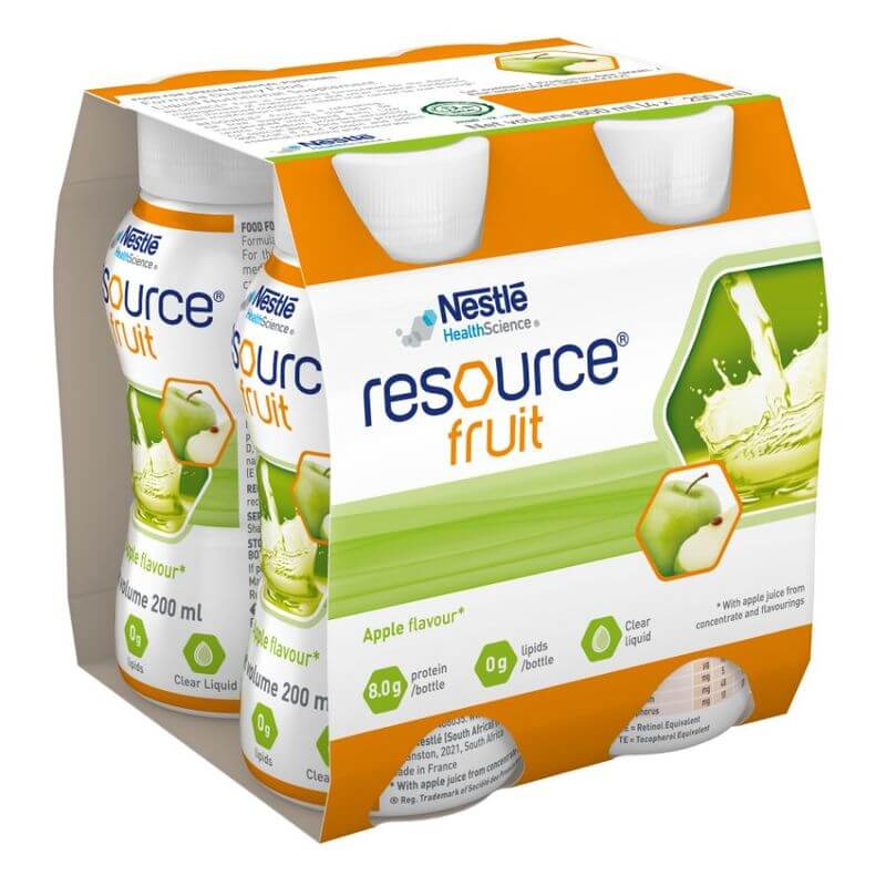 [Pre-Order] Resource Fruit Apple Flavor Bottle (4 x 200ml) | Nestle