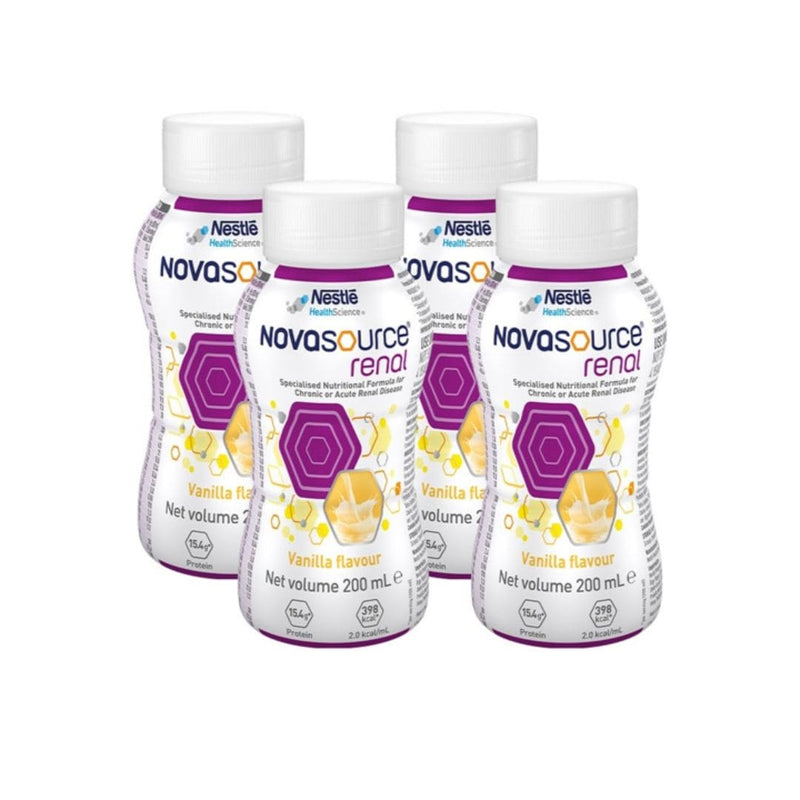 [Pre-Order] Novasource Renal Vanilla Bottle (4x200ml) | Nestle