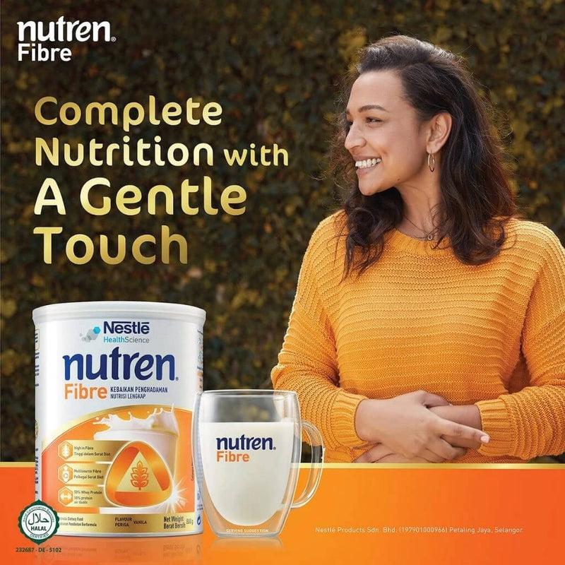 [Pre-Order] Nutren Fibre Complete Nutrition - Vanilla Flavour | Nestle