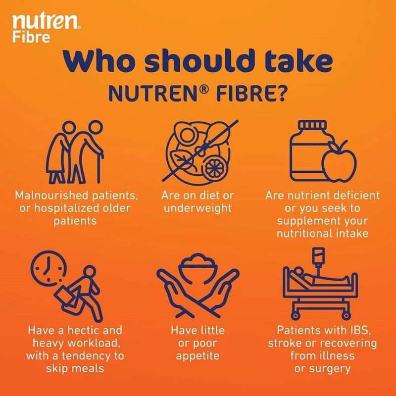 [Pre-Order] Nutren Fibre Complete Nutrition - Vanilla Flavour | Nestle
