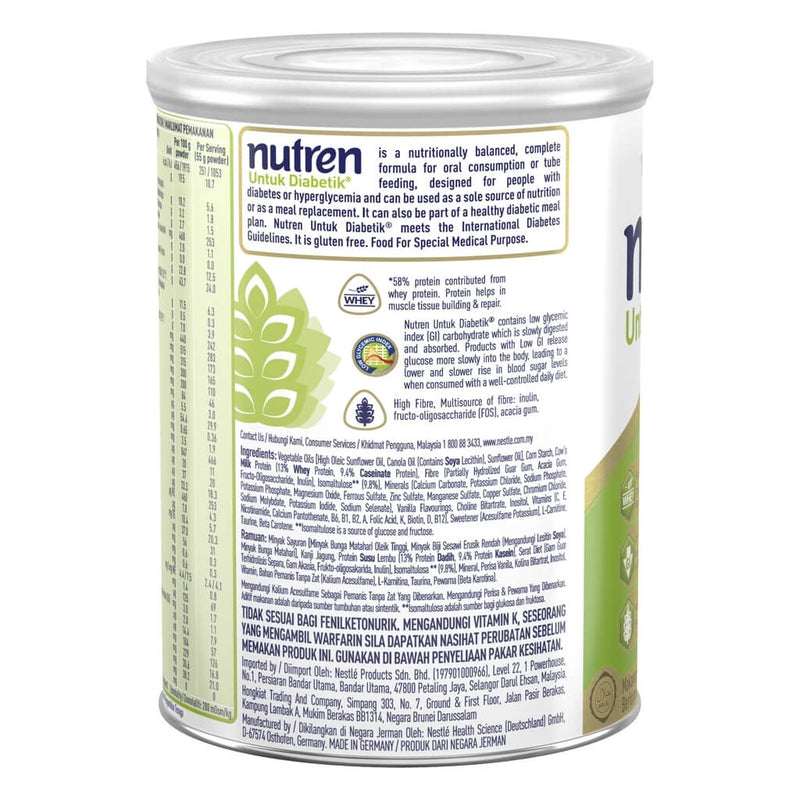 [Pre-Order] Nutren GlucoBalance - Vanilla Flavour | Nestle