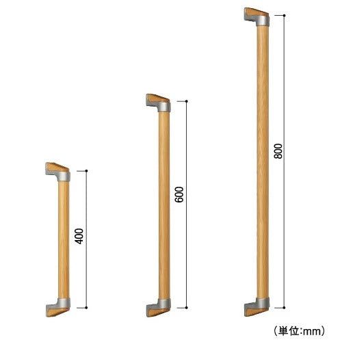 Premium Straight Grab Bar (Brown / Light Brown) | MAZROC